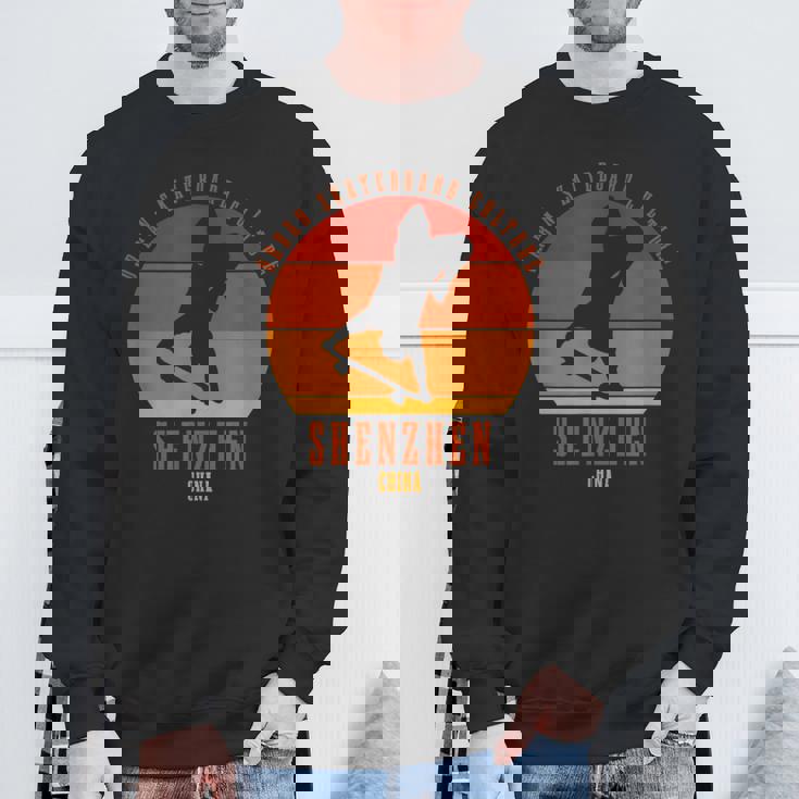 Shenzhen China スケートボーダーアーバン スケートボード スウェットシャツ 高齢者への贈り物