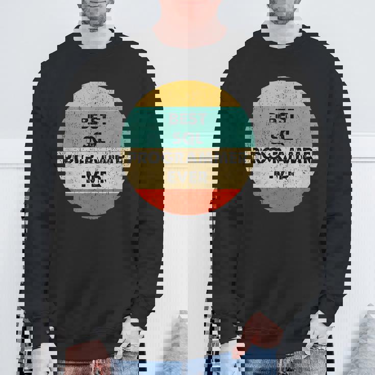 Sql プログラマーシャツ スウェットシャツ 高齢者への贈り物