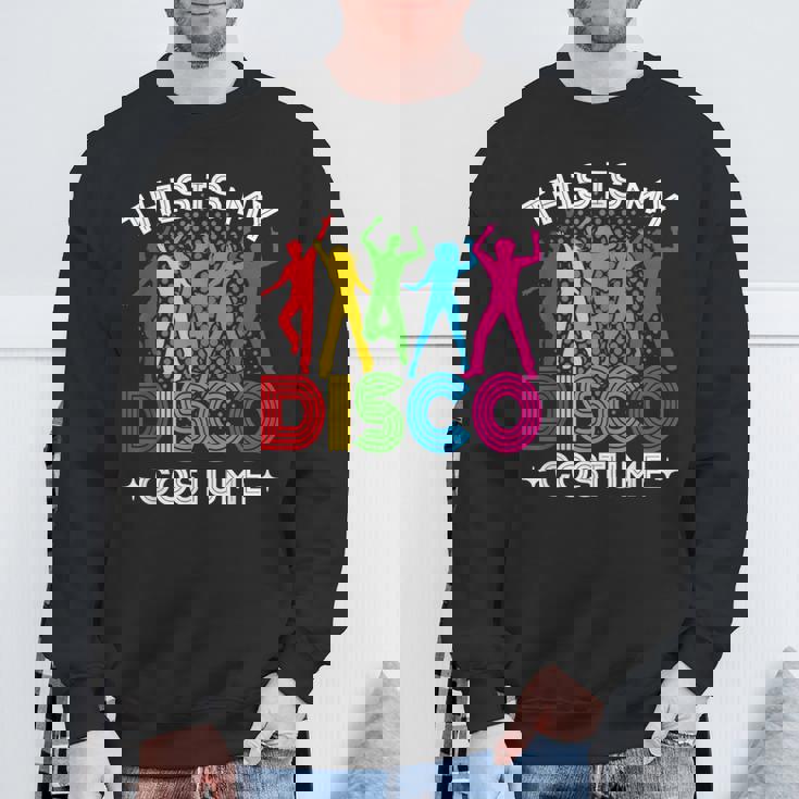 This Is My Disco コスチューム 70年代&80年代パーティー衣装 メンズ レディース スウェットシャツ 高齢者への贈り物