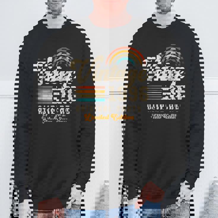 Vintage 1996 オリジナルパーツ 30周年記念 レトロ スウェットシャツ 高齢者への贈り物