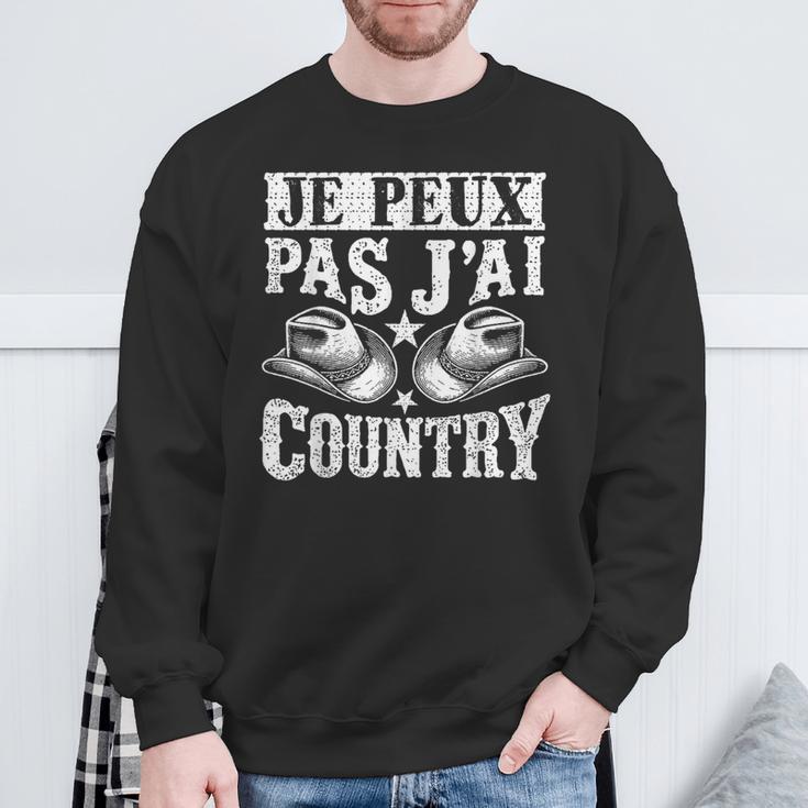 Vintage Humour Danseur Country Je Peux Pas J'ai Country Sweater e Cadeaux pour les vieillards