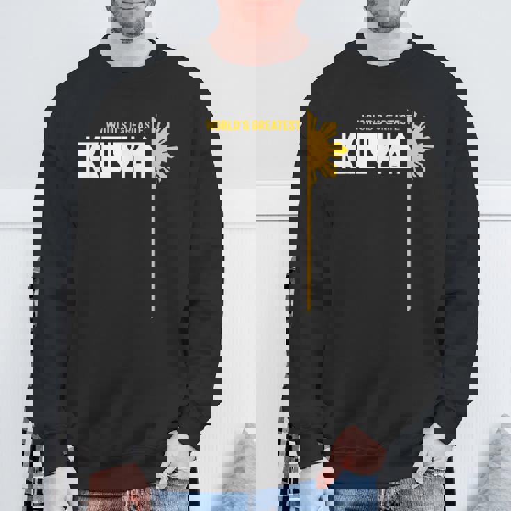 World's Greatest Kuya フィリピンtシャツ スウェットシャツ 高齢者への贈り物