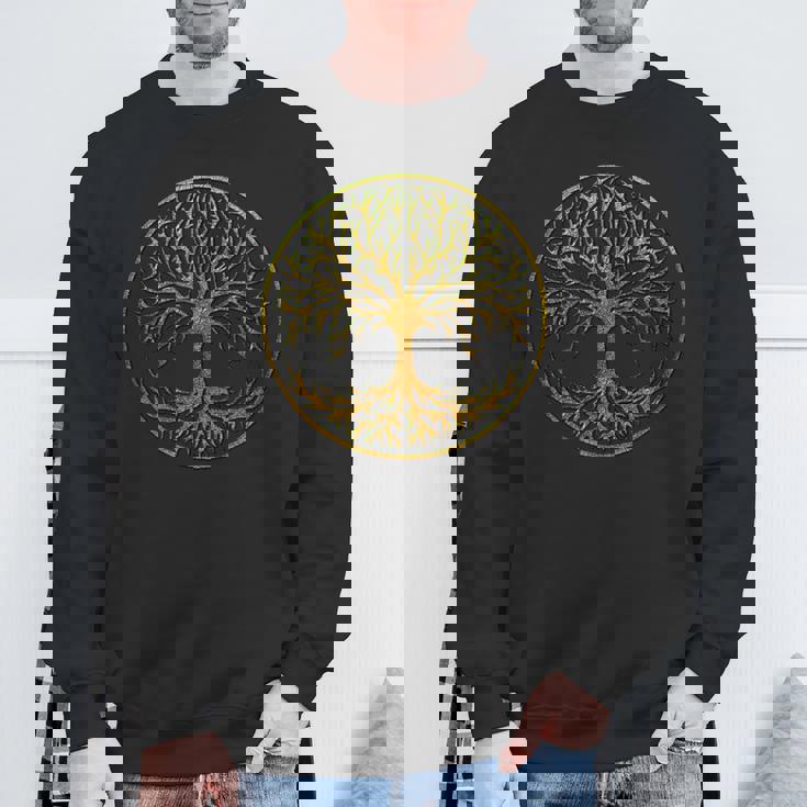 Yggdrasil、ケルトの生命の木、北欧神話tシャツ スウェットシャツ 高齢者への贈り物