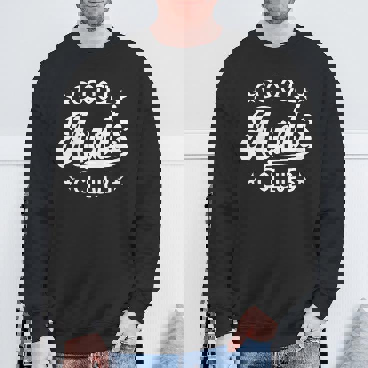 かっこいい叔母さんクラブ最高のおばさんお気に入りの叔母さんかっこいいおばさんクラブ スウェットシャツ 高齢者への贈り物