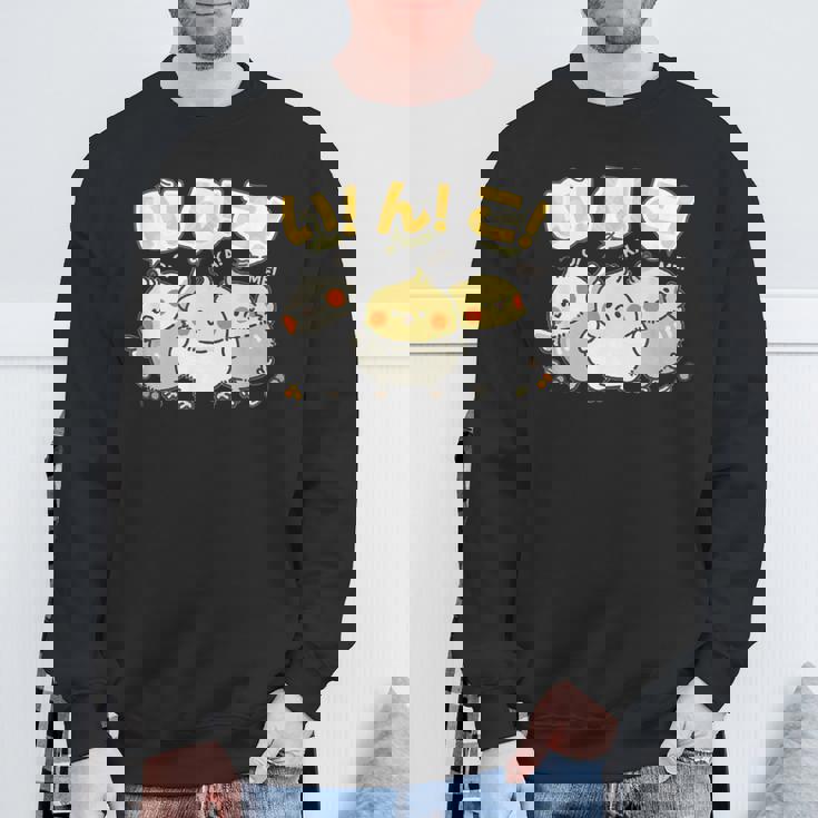 かわいい オカメインコ ユニークイラスト イラスト 丸い 鳥 【Cockatiel】 スウェットシャツ 高齢者への贈り物