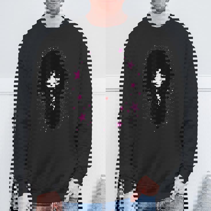 かわいい ゴスロリ プリント パンク ロック ロリータ 地雷系 半袖 おしゃれ かっこいい ゴシック バンパイア スウェットシャツ 高齢者への贈り物