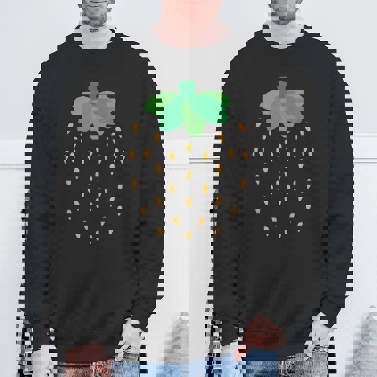 かわいい赤いイチゴ、イチゴ、フルーツ愛好家。 スウェットシャツ 高齢者への贈り物