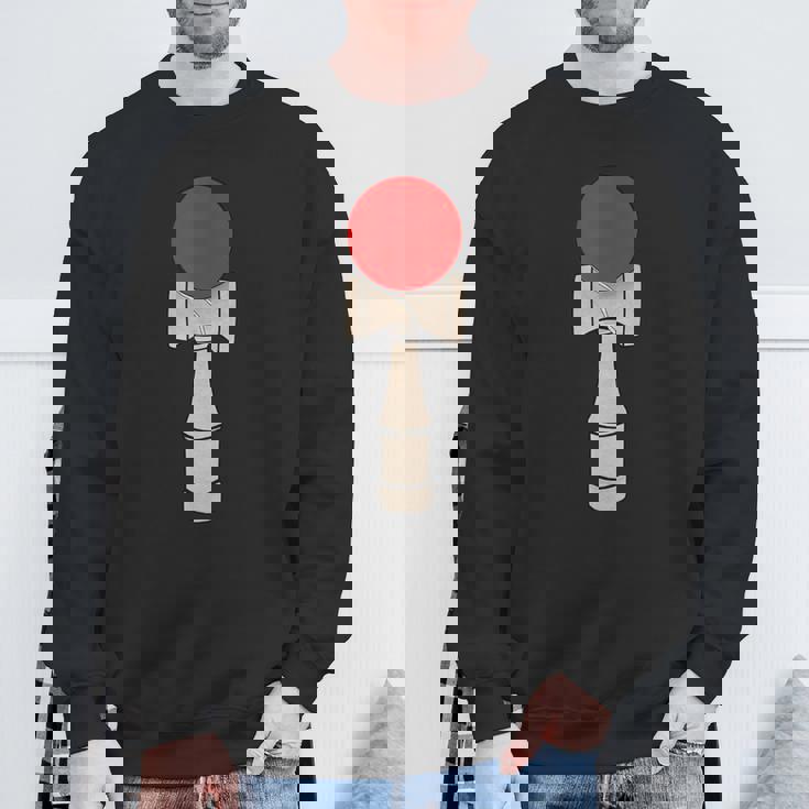 けん玉 日本製ボールとカップシャツ スウェットシャツ 高齢者への贈り物