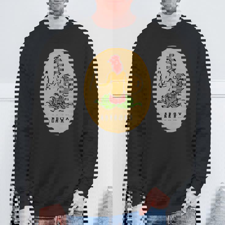 アブラシックス アブラクサス グノーシス神 テンプル騎士団 長袖tシャツ スウェットシャツ 高齢者への贈り物