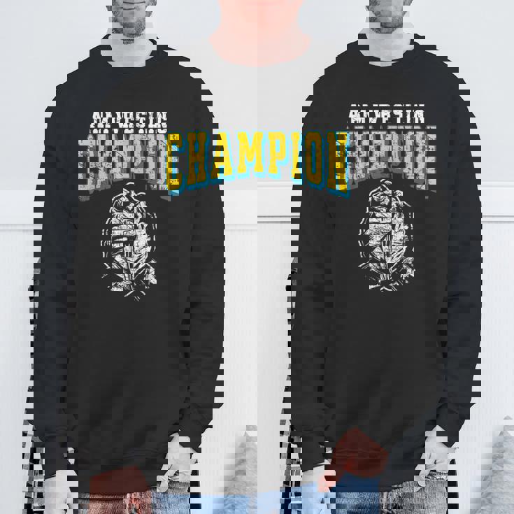 アームレスリングチャンピオン アームレスリング スウェットシャツ 高齢者への贈り物