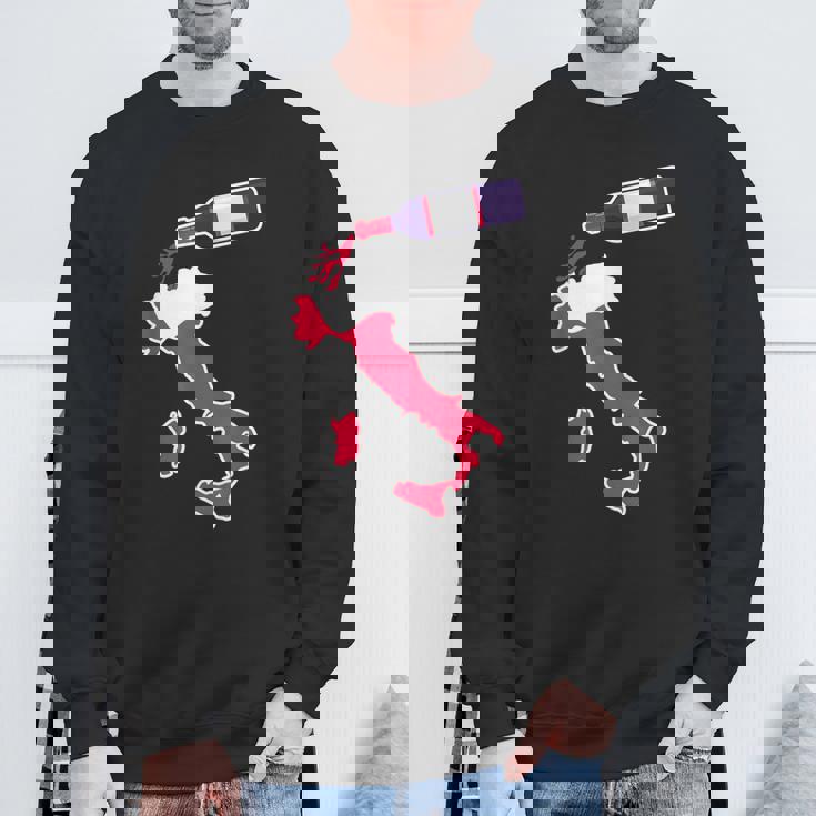 イタリアワインシャツ 地図 イタリアバケーション スウェットシャツ 高齢者への贈り物