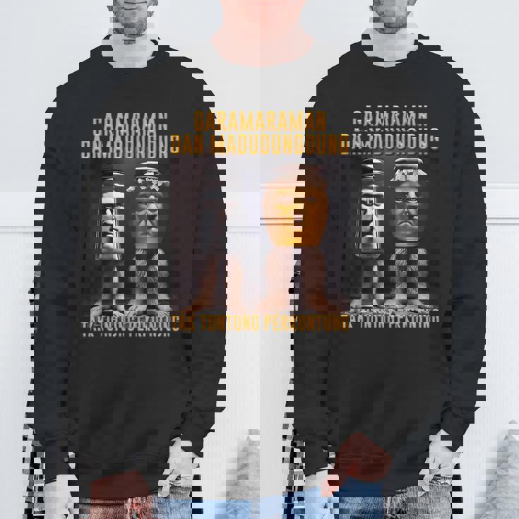 インターネットミーム Ai ガラマラマン Madudungdung ブレイン イタリアン スウェットシャツ 高齢者への贈り物