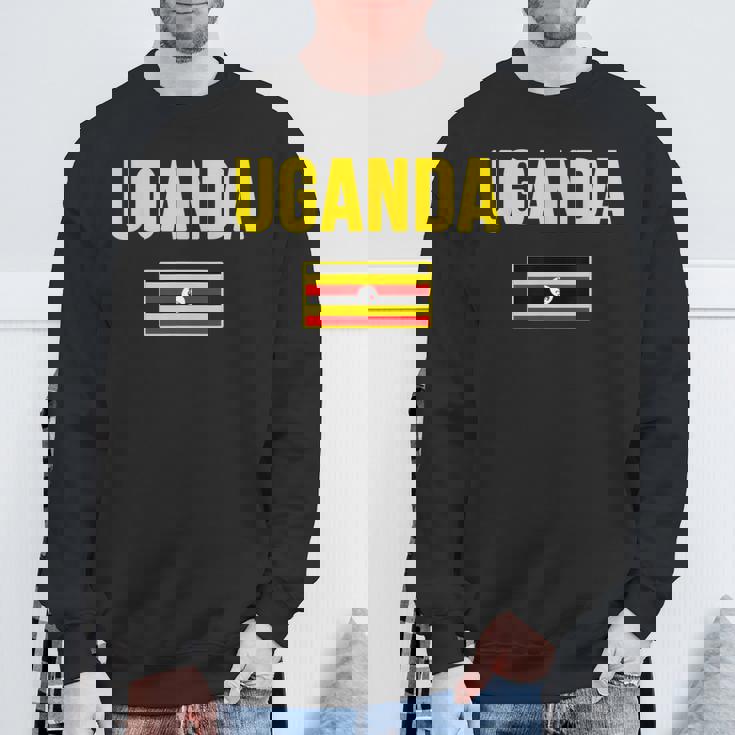 ウガンダ ウガンダの国旗 スウェットシャツ 高齢者への贈り物