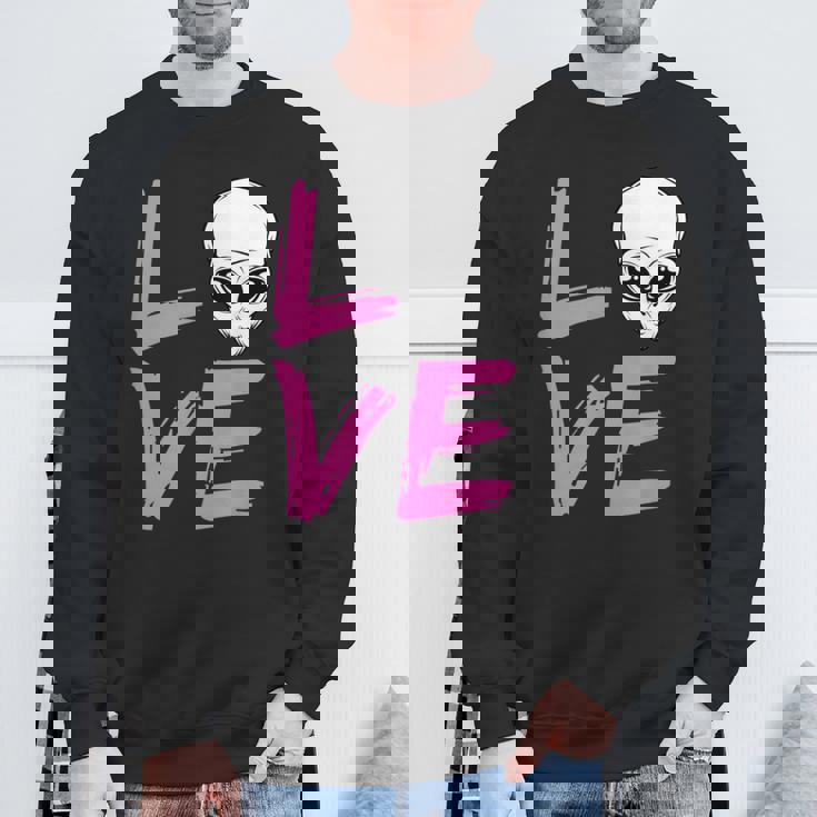 エイリアンラバーtシャツ エイリアンフェイス Ufo ファニーtシャツ スウェットシャツ 高齢者への贈り物