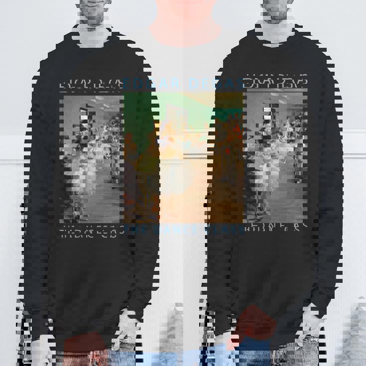 エドガー ドガ 面白いtシャツ 名作 アート 印象派 絵画 メンズ レディース 面白い 服 美術 おもしろ 長袖tシャツ スウェットシャツ 高齢者への贈り物