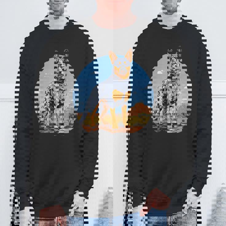 オーストラリアンキャトルドッグ ママドッグ オーストラリアンキャトルドッグ スウェットシャツ 高齢者への贈り物