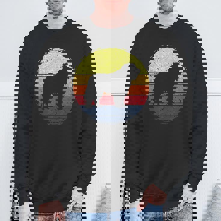 オールドイングリッシュシープドッグドッグレトロデザイン スウェットシャツ 高齢者への贈り物