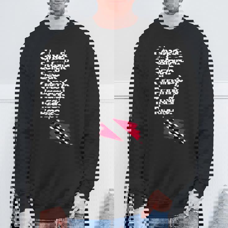 カリプソ スティールパン ソカ チャツネ パラン タッサ ラプソ トリニダード スウェットシャツ 高齢者への贈り物