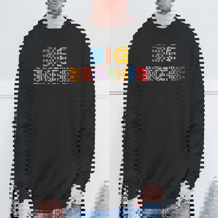 キッズ Big Brother Big Bro -Intage Retro Classic スウェットシャツ 高齢者への贈り物