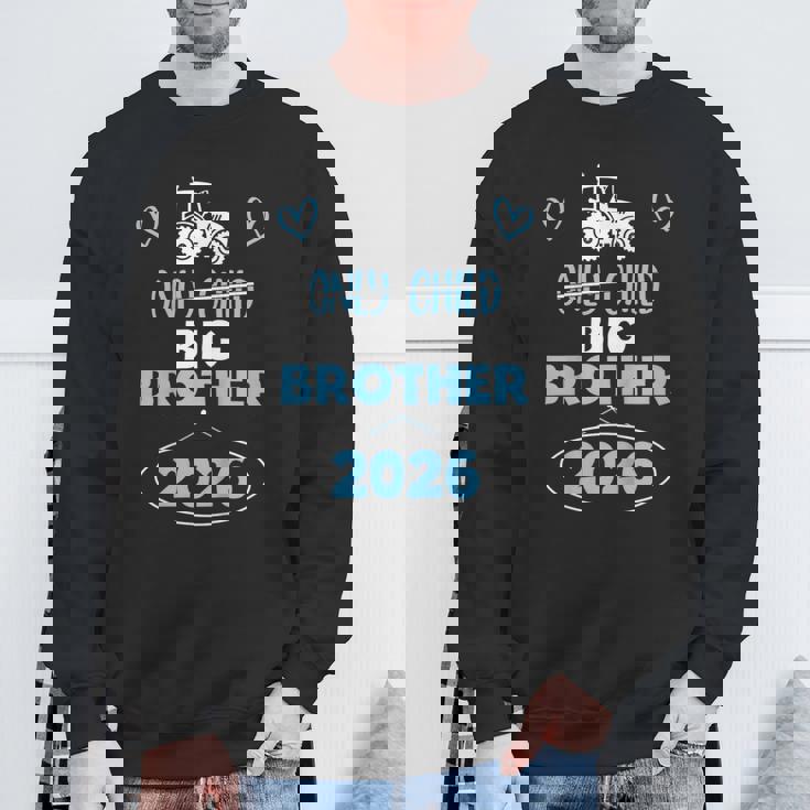 キッズ 一人っ子に取り消し線を引いたトラクター ビッグ ブラザー 2026 スウェットシャツ 高齢者への贈り物