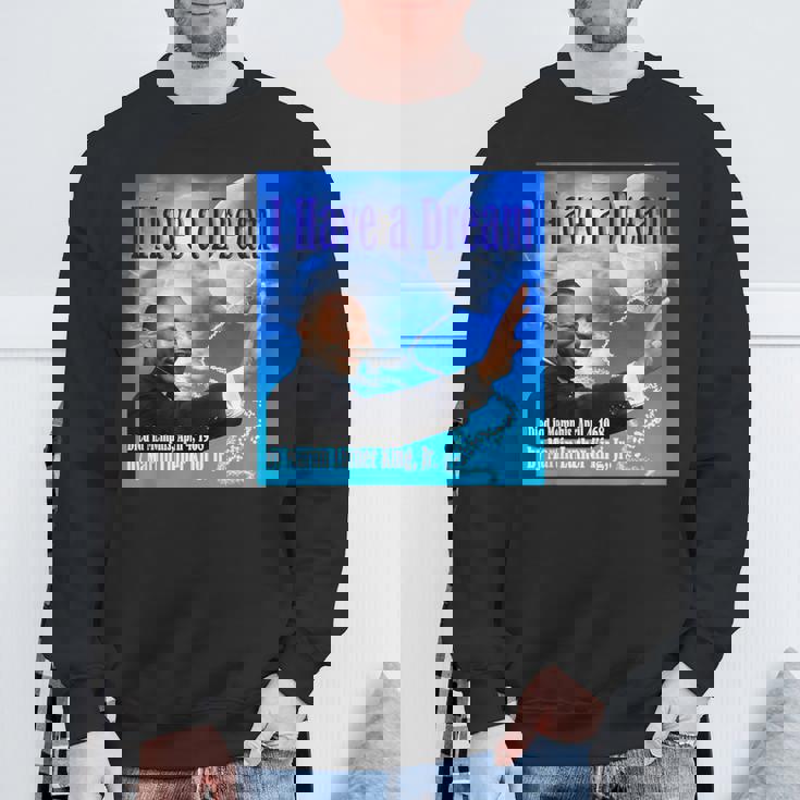 キング牧師_001 スウェットシャツ 高齢者への贈り物