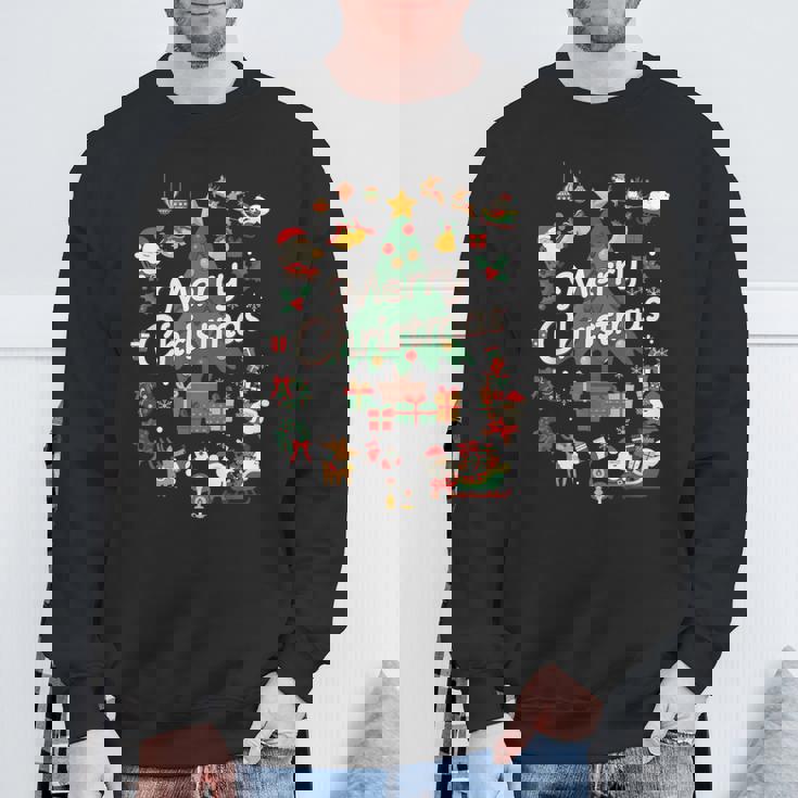 クリスマス サンタ クリスマスツリー レディース キッズ メンズ ダンス かわいい トップス プリント コスチューム スウェットシャツ 高齢者への贈り物