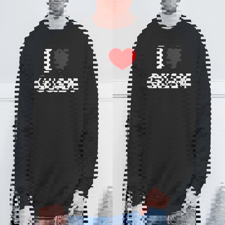 グアムアイハートグアムお土産i Love Guam スウェットシャツ 高齢者への贈り物