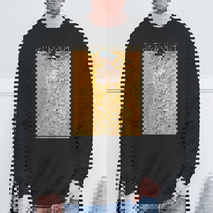 グスタフ・クリムト アデル・ブロッホ・バウアーの肖像 アーティスト向け スウェットシャツ 高齢者への贈り物