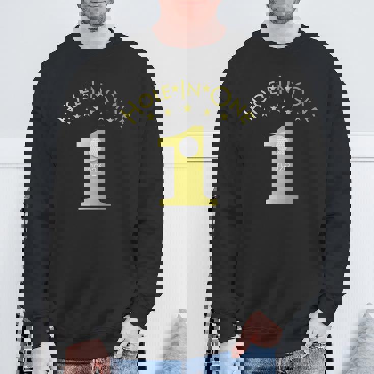 ゴルファーのためのゴルフホールインワン2026スポーツテーマゴルフデザイン Hole In One 2026 スウェットシャツ 高齢者への贈り物