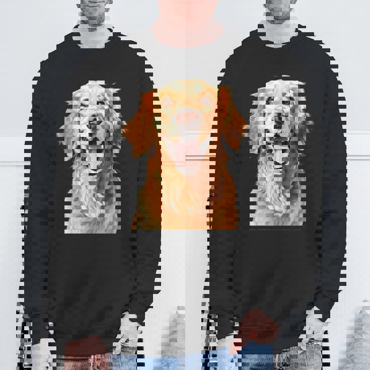 ゴールデンレトリバー グッドボーイ スウェットシャツ 高齢者への贈り物