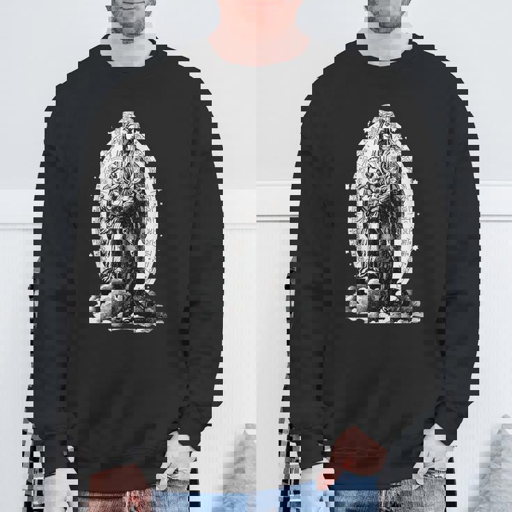 サンクタ・マリア ヴィクトリア 聖母マリア カトリック スウェットシャツ 高齢者への贈り物