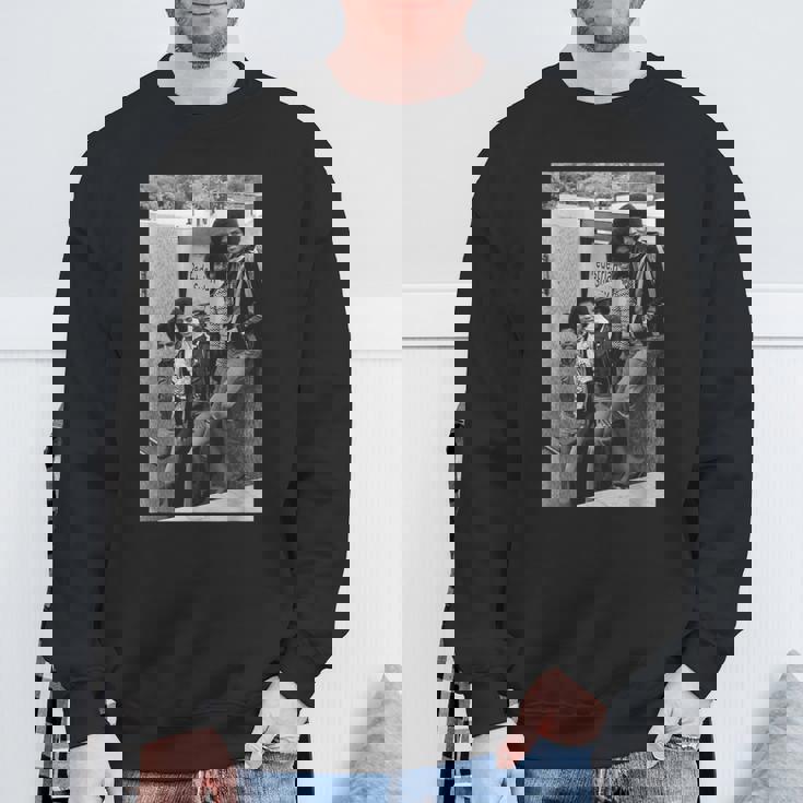 ジャクソン5ポップグループ マイケル・ジャクソン ロンドン 1977 スウェットシャツ 高齢者への贈り物