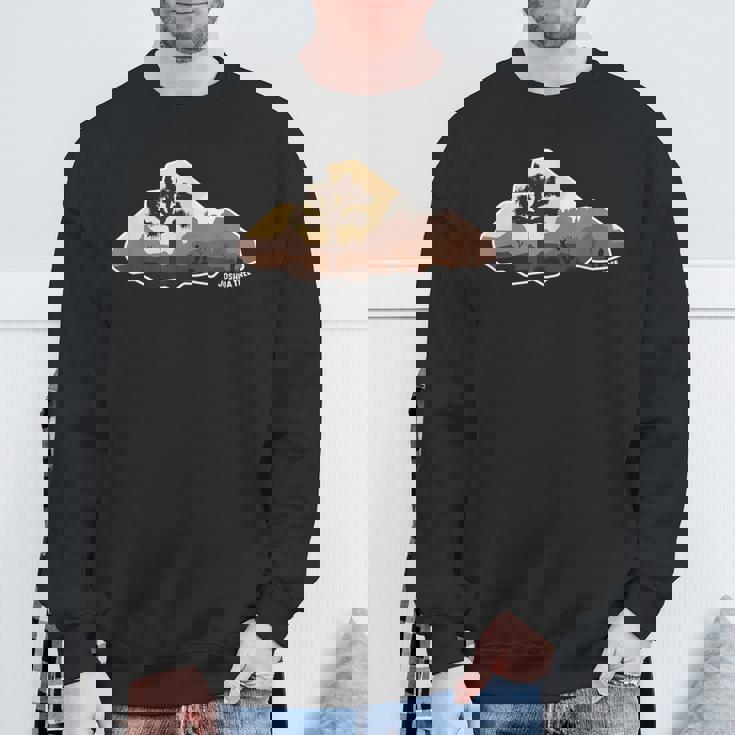 ジョシュア レトロ ボルダー ツリー ファニー ロック クライミング スウェットシャツ 高齢者への贈り物