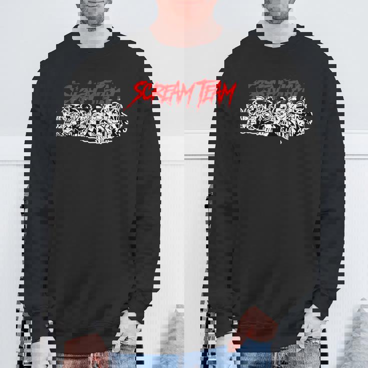 スクリームチーム ホラー映画 スウェットシャツ 高齢者への贈り物