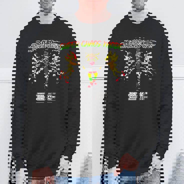ソニック×れじぇくんuper Chaos Mode Winter Edition L 長袖tシャツ スウェットシャツ 高齢者への贈り物