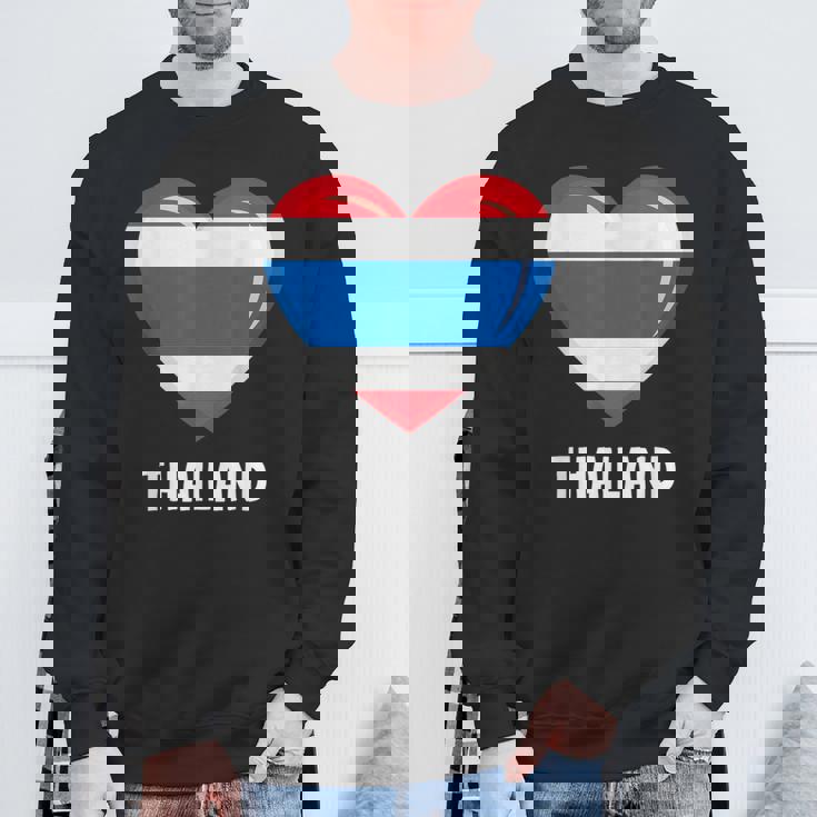 タイ国旗シャツ スウェットシャツ 高齢者への贈り物