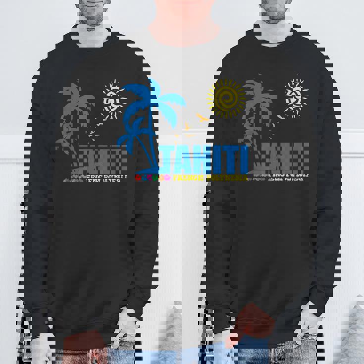 タヒチ フランス領ポリネシア お土産 タヒチ スウェットシャツ 高齢者への贈り物