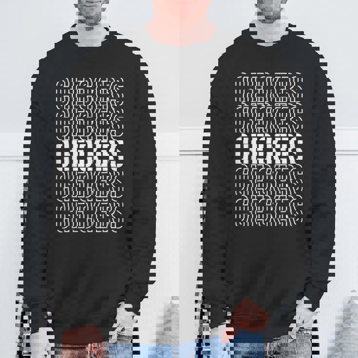 チェッカー スウェットシャツ 高齢者への贈り物