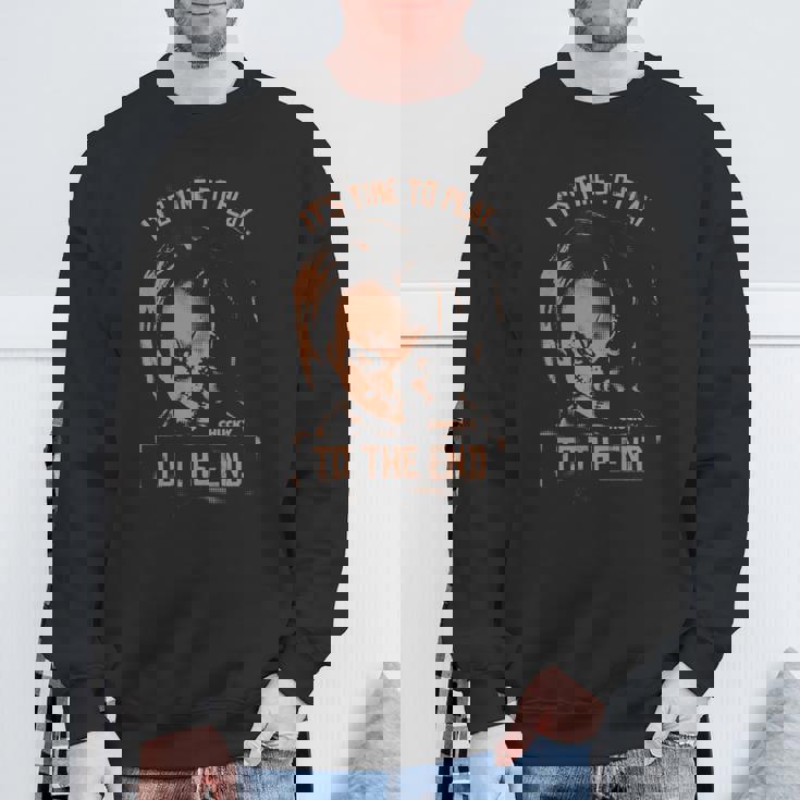 チャッキー It’S Time To Play To The End 長袖tシャツ スウェットシャツ 高齢者への贈り物