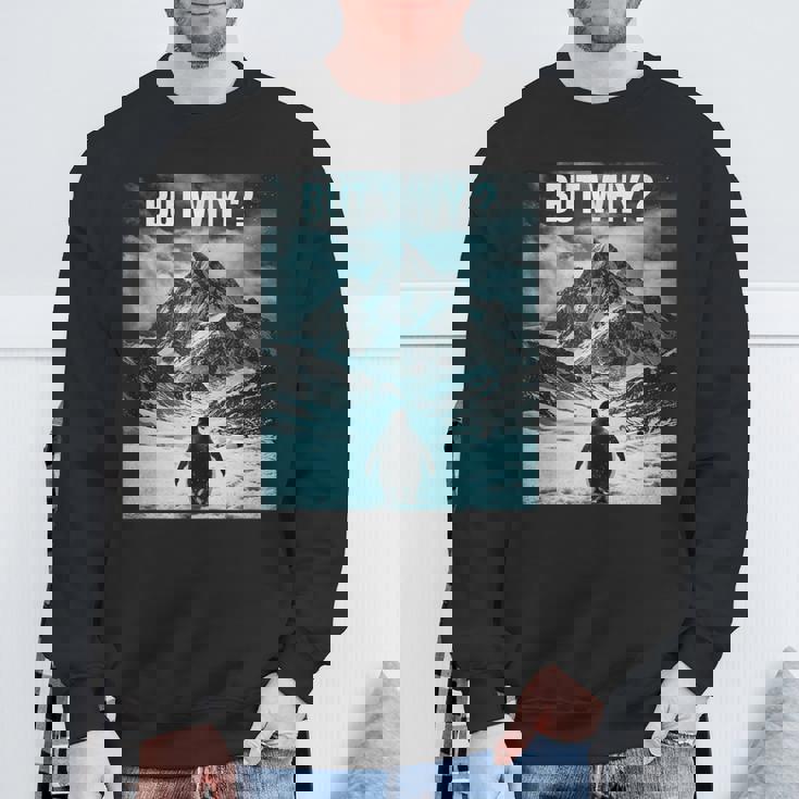 ニヒリストペンギンがなぜニヒリストペンギンなのか スウェットシャツ 高齢者への贈り物