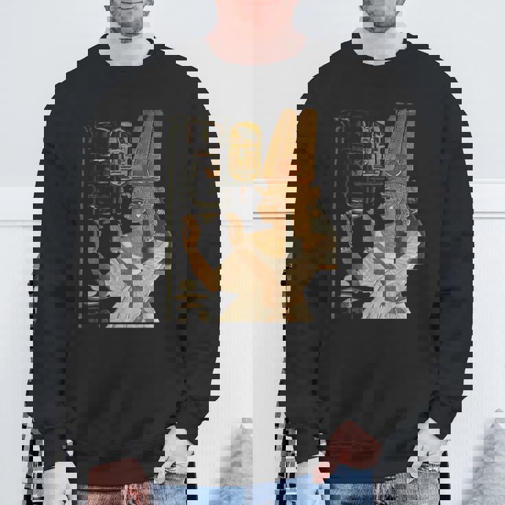 ネフェルタリ女王 古いエジプトファラオ家族 誕生日 クリスマスギフト スウェットシャツ 高齢者への贈り物