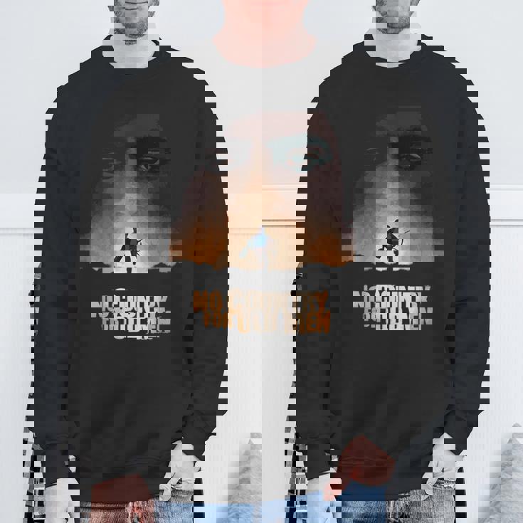 ノー・カントリー・フォー・オールドメン スウェットシャツ 高齢者への贈り物