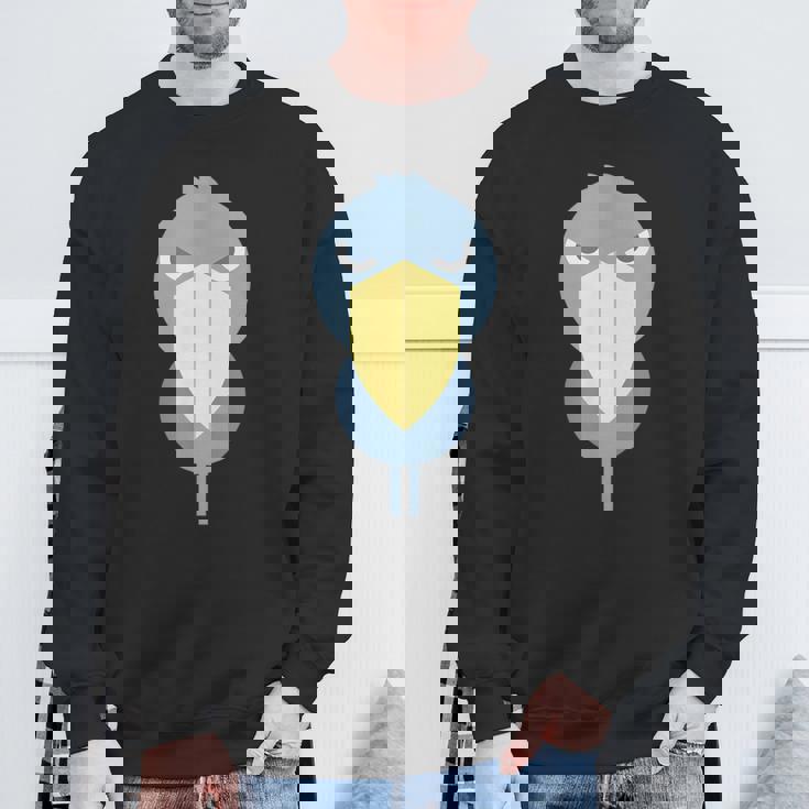 ハシビロコウ アニマル イラスト ミニマル 図案 シンプル ユニセックス ギフト スウェットシャツ 高齢者への贈り物