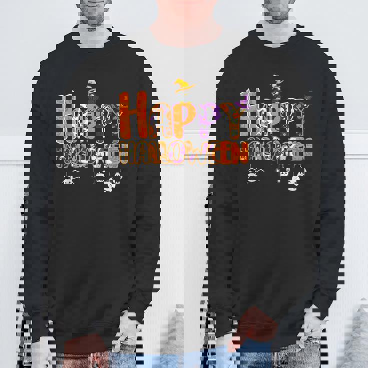 ハッピーハロウィンコスチューム かわいいパンプキン魔女 怖い秋 キッズ スウェットシャツ 高齢者への贈り物