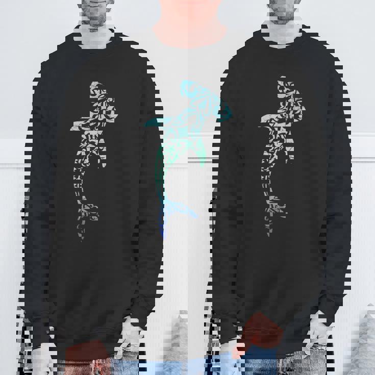 ハワイ ポリネシア トライバル シュモクザメ アロハステート スウェットシャツ 高齢者への贈り物