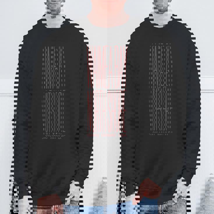 ハワイ ワイメアベイ ノースショア オアフ島 サーフィン スウェットシャツ 高齢者への贈り物