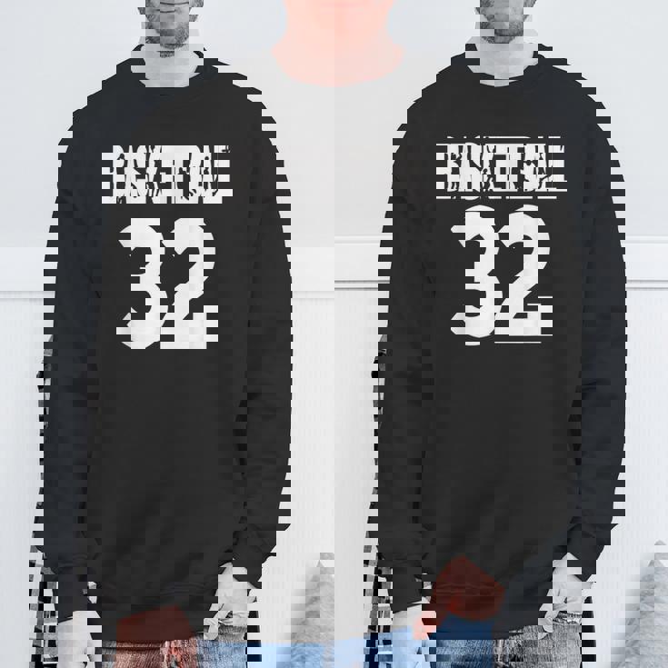 バスケットボール ナンバー32、私のお気に入りのバスケットボール選手番号 スウェットシャツ 高齢者への贈り物