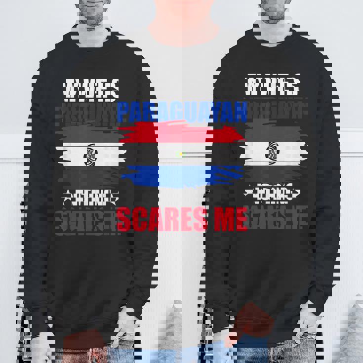 パラグアイ国旗 パラグアイ遺産 スウェットシャツ 高齢者への贈り物