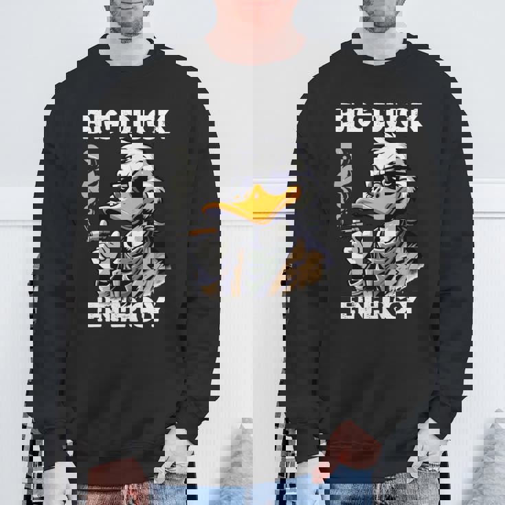 ビッグダックエナジー 長袖tシャツ スウェットシャツ 高齢者への贈り物