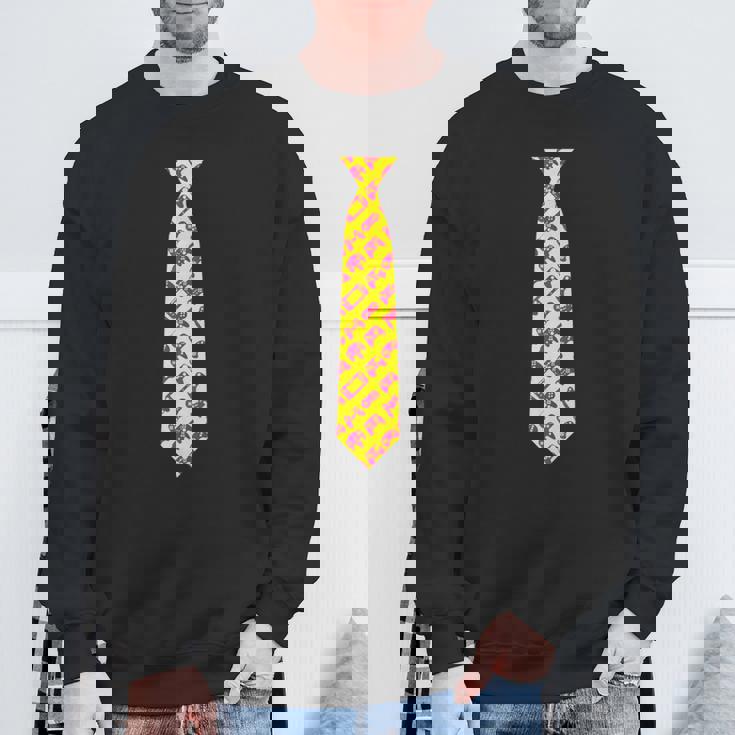 ビデオゲームコントローラープリントネクタイtシャツ。 スウェットシャツ 高齢者への贈り物